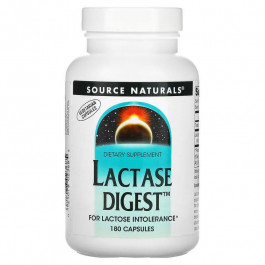 Source Naturals Lactase Digest, 180 капсул