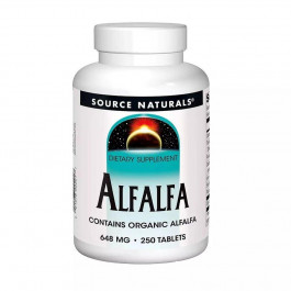 Source Naturals Alfalfa 648 mg, 250 таблеток