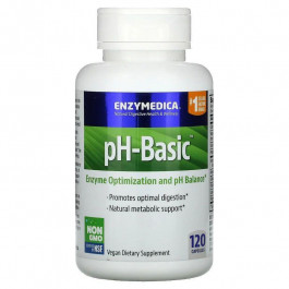Enzymedica Натуральная добавка  pH-Basic, 30 капсул