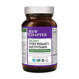 New Chapter Витамины и минералы  Every Woman's One Daily Multivitamin, 48 таблеток