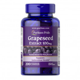 Puritan's Pride Grape Seed Extract 100 mg, 200 капсул