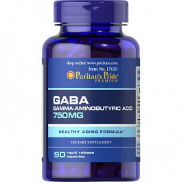   Puritan's Pride GABA 750 mg 90 капс