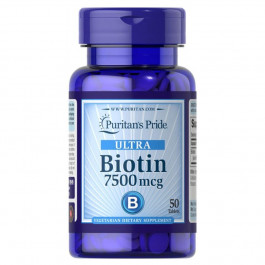   Puritan's Pride Biotin 7500 mcg 50 табл