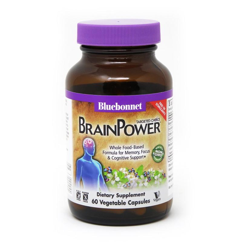 Bluebonnet Nutrition Targeted Choice Brain Power, 60 вегакапсул - зображення 1