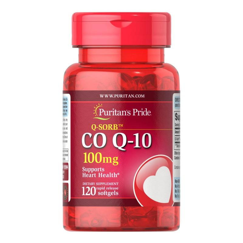 Puritan's Pride CO Q10 100 mg, 120 капсул - зображення 1