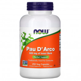   Now Foods Pau D'Arco 500 mg 250 caps