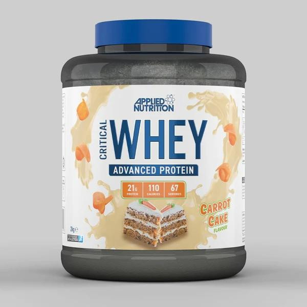 Applied Nutrition Critical Whey Protein 2000 g /67 servings/ Carrot Cake - зображення 1