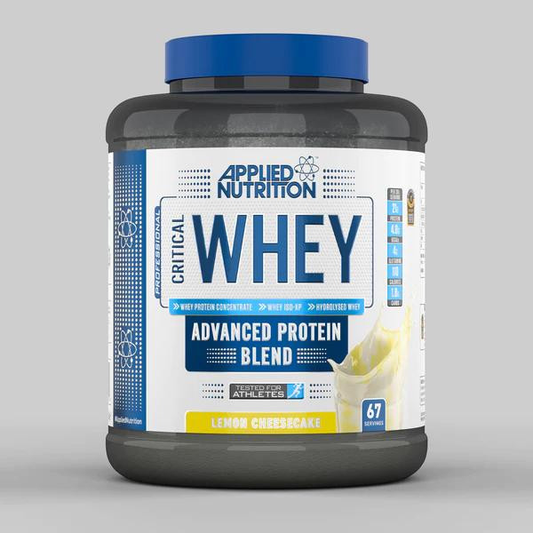 Applied Nutrition Critical Whey Protein 2000 g /67 servings/ Lemon Cheesecake - зображення 1