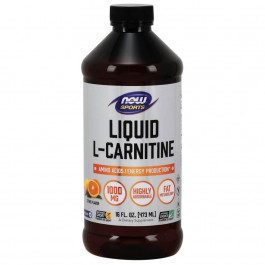 Now L-Carnitine Liquid 3000 mg 473 ml /32 servings/ Citrus