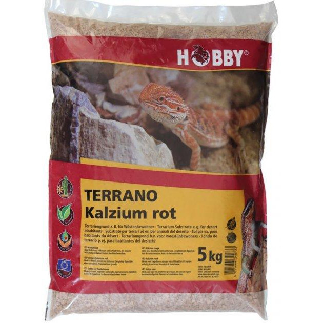 Hobby Terrano Calcium Substrate 2-3 мм 5 кг Red (34073) (HB34073) - зображення 1