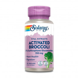 Solaray Activated Broccoli Seed Extract 350 mg, 30 вегакапсул