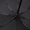 Monsen Автоматична парасолька жіноча сіра з чорним  C1002bl - зображення 4