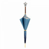 Pasotti Ombrelli Парасолька-тростина  189 9F287-4-1 K85 блакитний ручної роботи з ручкою у вигляді голови Коали - зображення 2