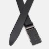 Borsa Leather Ремінь брючний чоловічий шкіряний чорний  115v1genav22-black - зображення 2