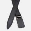 Borsa Leather Ремінь чоловічий шкіряний чорний  125v1genav27-black - зображення 2