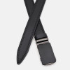 Borsa Leather Ремінь чоловічий шкіряний чорний  125v1genav32-black - зображення 2