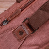 Vintage Сумка через плече чоловіча текстильна коричнева  22186 - зображення 9