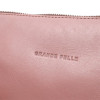 Grande Pelle Сумка-клатч жіноча шкіряна рожева  11634 - зображення 4