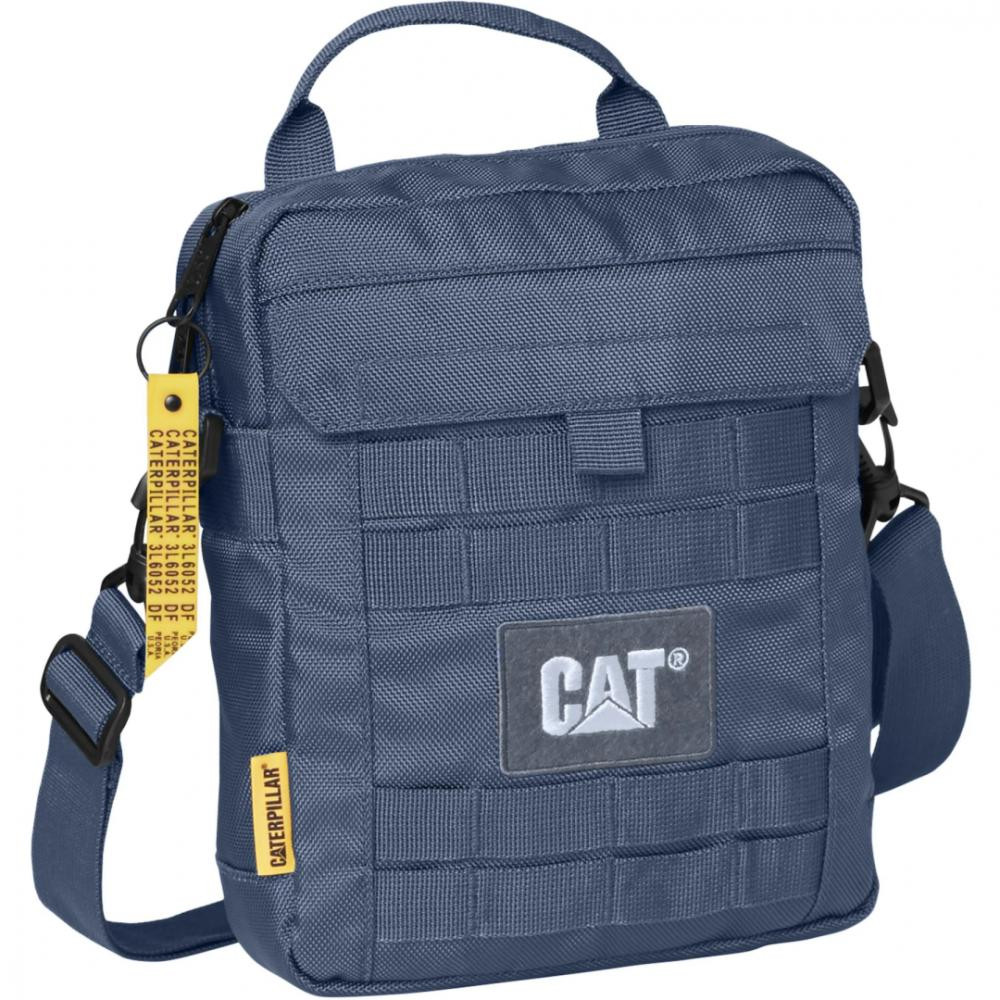 CAT Сумка через плече текстильна синя  Combat 84036;540 - зображення 1
