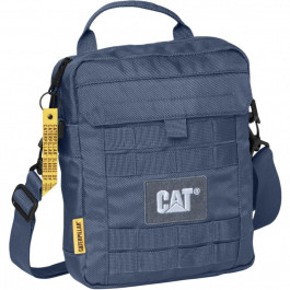 CAT Сумка через плече текстильна синя  Combat 84036;540