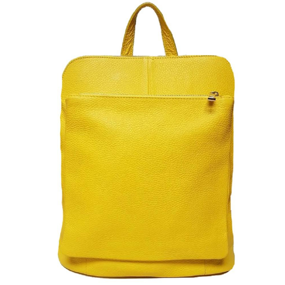 Bottega Carele Рюкзак жіночий шкіряний жовтий  BC704-giallo - зображення 1