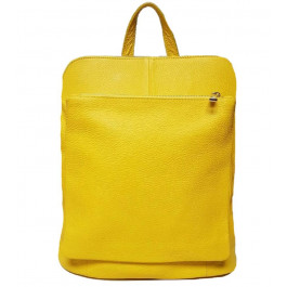 Bottega Carele Рюкзак жіночий шкіряний жовтий  BC704-giallo