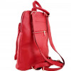 Bottega Carele Рюкзак жіночий шкіряний червоний  BC704-rosso - зображення 2