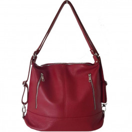 Bottega Carele Сумка-рюкзак жіноча шкіряна червона  BC7170-rosso