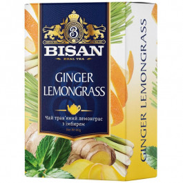 Bisan Чай трав'яний  Ginger Lemongrass, 80 г (4820186122558)
