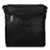 Ashwood Чорна шкіряна сумка через плече чоловіча  Leather Jack Black - зображення 6