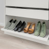 IKEA KOMPLEMENT КОМПЛІМЕНТ Вставка д/взуття д/висувної полиці світло-сірий, 100x35 см (104.465.57) - зображення 2