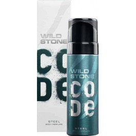Wild Stone Парфумований спрей для чоловіків  Code Body Perfume Steel 120 мл (8904006302507)