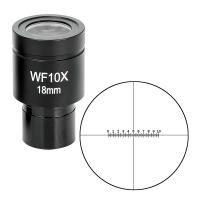 Sigeta Окуляр для мікроскопа  WF 10x/18 мм (мікрометричний) - зображення 1