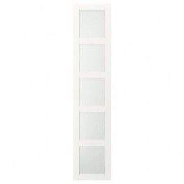IKEA BERGSBO Дверь, матовое стекло, белый (501.604.06)