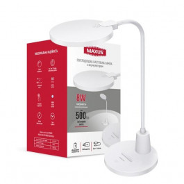 MAXUS LED DL 8W 3CCT WH S (1-MDL-8W-WH)
