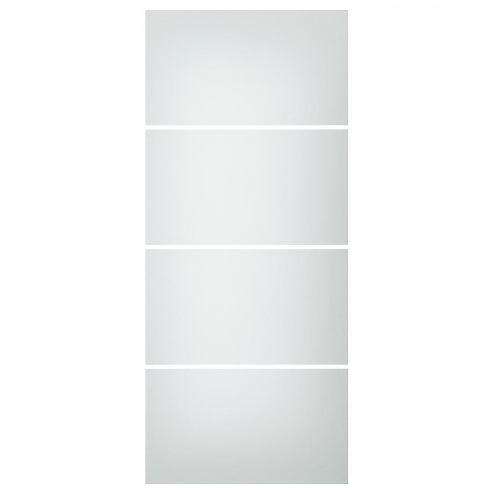 IKEA SVARTISDAL СВАРТІСДАЛЬ, 604.735.72, 4 панелі для рами розсувних дверей, білий під папір, 100х236 см - зображення 1