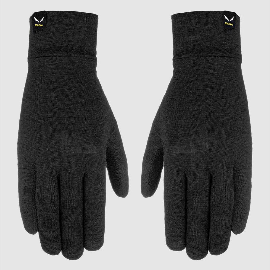 Salewa Перчатки зимние  Cristallo Am W Gloves 28514 0910 size 5/XS Black (013.012.0829) - зображення 1