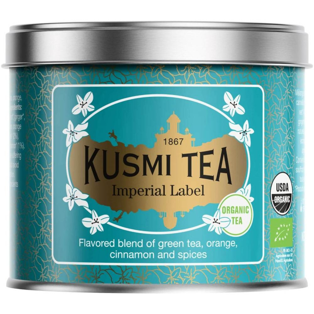 Kusmi Tea Чай травяной  Imperial Label органический 100 г (3585810087764) - зображення 1