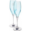 Vema Набор бокалов для шампанского Monalisa Allegria Azzuro Cenere 260 мл 6 шт. (99001710) - зображення 1