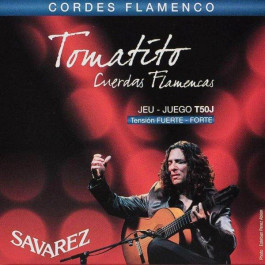 Savarez Струны для классической гитары  T50J Tomatito Сordes Flamenco Classical Guitar Strings High Tension