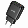 Hoco N5 Favor 20W PD+QC3.0 Black - зображення 1