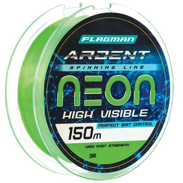 Flagman Ardent Neon / Lime / 0.25mm 150m 8.6kg - зображення 1