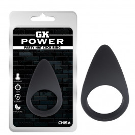 Chisa Novelties Кольцо-стимулятор Chisa GK Power Party Hat Cock Ring чёрное (6610CN00240)