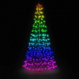 Twinkly Smart LED Tree RGBW 450 Gen II Special Edition IP44 3м Black Cable (TWP500SPP-BEU)