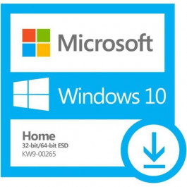 Microsoft Windows Домашня 32/64 bit Всі мови (електронна ліцензія) (FQC-08978) (KW9-00265)