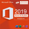 Microsoft Office 2019 Home and Student (для дому и навчання) FPP 32/64 електронний ключ (79G-05012) - зображення 1