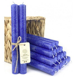 Plamis Свічки столові з пальмового воску  Синій 20 шт (S-22200/20-23)