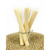 Plamis Свічки столові із пальмового воску  Кремовий 5 шт (S-22200/5-02) - зображення 1