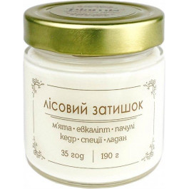 Plamis Свічка ароматична соєва  Лісовий затишок 190 г 35 годин (AB-200-50)