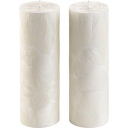 CandlesBio Набір свічок  Palm wax з пальмового воску 2 шт Білий (WP 00 70/200_2)